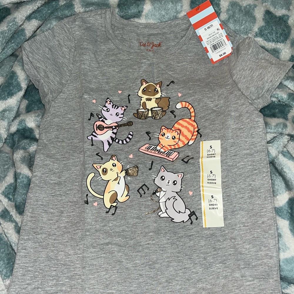 Cat and Jack SS tee